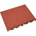Euroflex Impact-Attenuating Tile 40 mm, Red