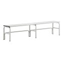 Sypro for Wet Areas without Backrest Changing Room Bench 2 m, Without shoe shelf