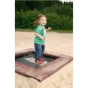 Hally-Gally "Piccolino" In-Ground Trampoline Black, Red-Brown