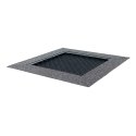 Eurotramp Kids Tramp "Playground Mini" In-Ground Trampoline Square trampoline bed, Without additional coating