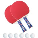 Sport-Thieme "Champion" Table Tennis Bats and Balls White balls