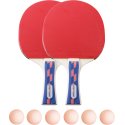 Sport-Thieme "Champion" Table Tennis Bats and Balls Orange balls