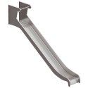 Playparc Straight Metal Slide Platform height: 175 cm