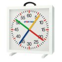 Peweta with Crossed Second Hands Pool Clock Master Clock, Battery-operated, 1.5 V