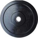 Sport-Thieme "Bumper Plate", Black Weight Plate 5 kg