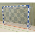 Sport-Thieme Handball Goal, 3x2 m, Free-standing Bolted corner joints, Blue/silver