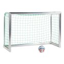 Sport-Thieme "Professional" Mini Football Goal Incl. net, green (mesh size 10 cm), 1.80x1.20 m, goal depth 0.70 m