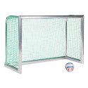 Sport-Thieme "Professional" Mini Football Goal Incl. net, green (mesh size 4.5 cm), 1.80x1.20 m, goal depth 0.70 m