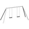 Playparc "Metall" Double Swing Set Hanging height: 200 cm