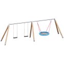 Playparc with Bird’s Nest Playground Swings Hanging height: 200 cm