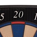Kings Dart with luxury equipment Electronic Dartboard blue-beige