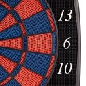 Kings Dart with luxury equipment Electronic Dartboard blue/red