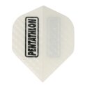 Pentathlon "Professional Dimple" Dart Flights White, Standard, White, Standard