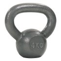 Sport-Thieme "Hammer-Finish", Grey-Painted Kettlebell 4 kg