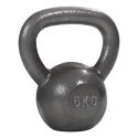 Sport-Thieme "Hammer-Finish", Grey-Painted Kettlebell 6 kg