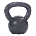 Sport-Thieme "Hammer-Finish", Grey-Painted Kettlebell 10 kg