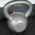 Sport-Thieme "Hammer-Finish", Grey-Painted Kettlebell 10 kg