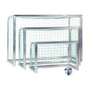 Sport-Thieme B re Aluminium "Professional Compact" Mini Football Goal 1.20x0.80 m, Incl. net, green (mesh size 10 cm)