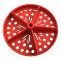 Sport-Thieme® Full Perforated Disc for "Competition" Swimming Lane Lines Red