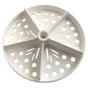 Sport-Thieme® Full Perforated Disc for "Competition" Swimming Lane Lines White