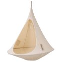 "Cacoon" Hanging Nest Natural white, Single, ø 1.5 m