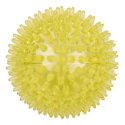 Sport-Thieme "Firm" Prickle Stimulating Ball Yellow, 8 cm in diameter