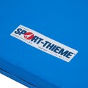 Sport-Thieme "Spezial", 200x100x6 cm Gymnastics Mat Basic, Blue Polygrip