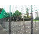 with double rod mat, 40 m Ball-Stop Fence Galvanised, 40×4 m