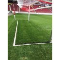 Stadium Full-Sized Football Goal with Recessed Ground Frame