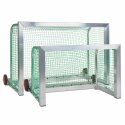 Sport-Thieme self-locking Mini Football Goal Incl. net, green (mesh size 10 cm), 1.20×0.80 m, goal depth 1.05 m, 1.20×0.80 m, goal depth 1.05 m, Incl. net, green (mesh size 10 cm)
