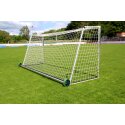 Sport-Thieme "Safety", Fully Welded with PlayersProtect Floor Frame and Net Attachment SimplyFix Full-Size Football Goal