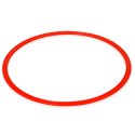 Sport-Thieme "Flat" Gymnastics Hoop Dia. 50 cm, red