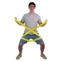 CanDo "Multi-Grip Exerciser Roll" Resistance Band Yellow, low