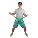 CanDo "Multi-Grip Exerciser Roll" Resistance Band Green, high