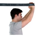 CanDo "Multi-Grip Exerciser Roll" Resistance Band Silver, ultra-high