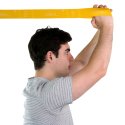 CanDo "Multi-Grip Exerciser Roll" Resistance Band Gold, maximum