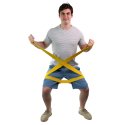 CanDo "Multi-Grip Exerciser Roll" Resistance Band Gold, maximum