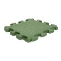 Gum-tech "Puzzle mat 3D" Impact-Attenuating Tile 6 cm, Green