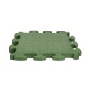 Gum-tech "Puzzle mat 3D" Impact-Attenuating Tile 4.5 cm, Green