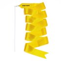 Sport-Thieme with Baton, 2 m Gymnastics Ribbon Yellow