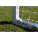 Sport-Thieme with Folding Net Bracket and Base Frame Full-Size Football Goal White, Net hooks