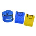 Sport-Thieme "Stretch Premium" Team Bibs Adults – orange/blue