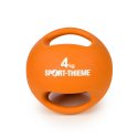 Sport-Thieme "Dual Grip" Medicine Ball 4 kg, orange