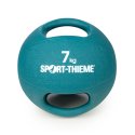 Sport-Thieme "Dual Grip" Medicine Ball 7 kg, light blue