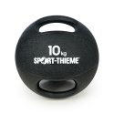 Sport-Thieme "Dual Grip" Medicine Ball 10 kg, black