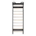 Fitwood "Aarni" Wall Bars Black with wooden rungs
