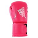 Adidas "Speed 50" Boxing Gloves Pink-Silver, 10 oz