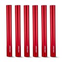 Sport-Thieme "Metall" Relay Batons Junior, 32 mm diameter, Red