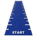 Sprint Tracks "Start & Finish" Artificial-Grass Track Blue, 2×10 m