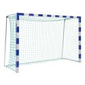 Sport-Thieme free standing, 3x2 m Handball Goal Welded corner joints, Blue/silver